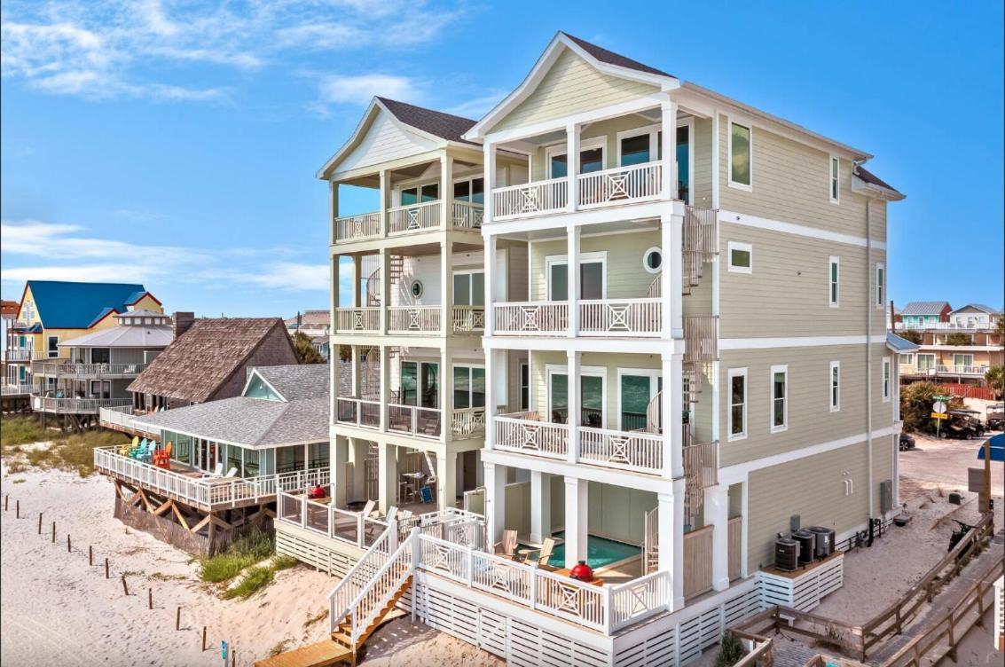 Pineapple Paradise! 6br 7ba Beachfront House! Private Pool! Grill! Sleeps 16! *
