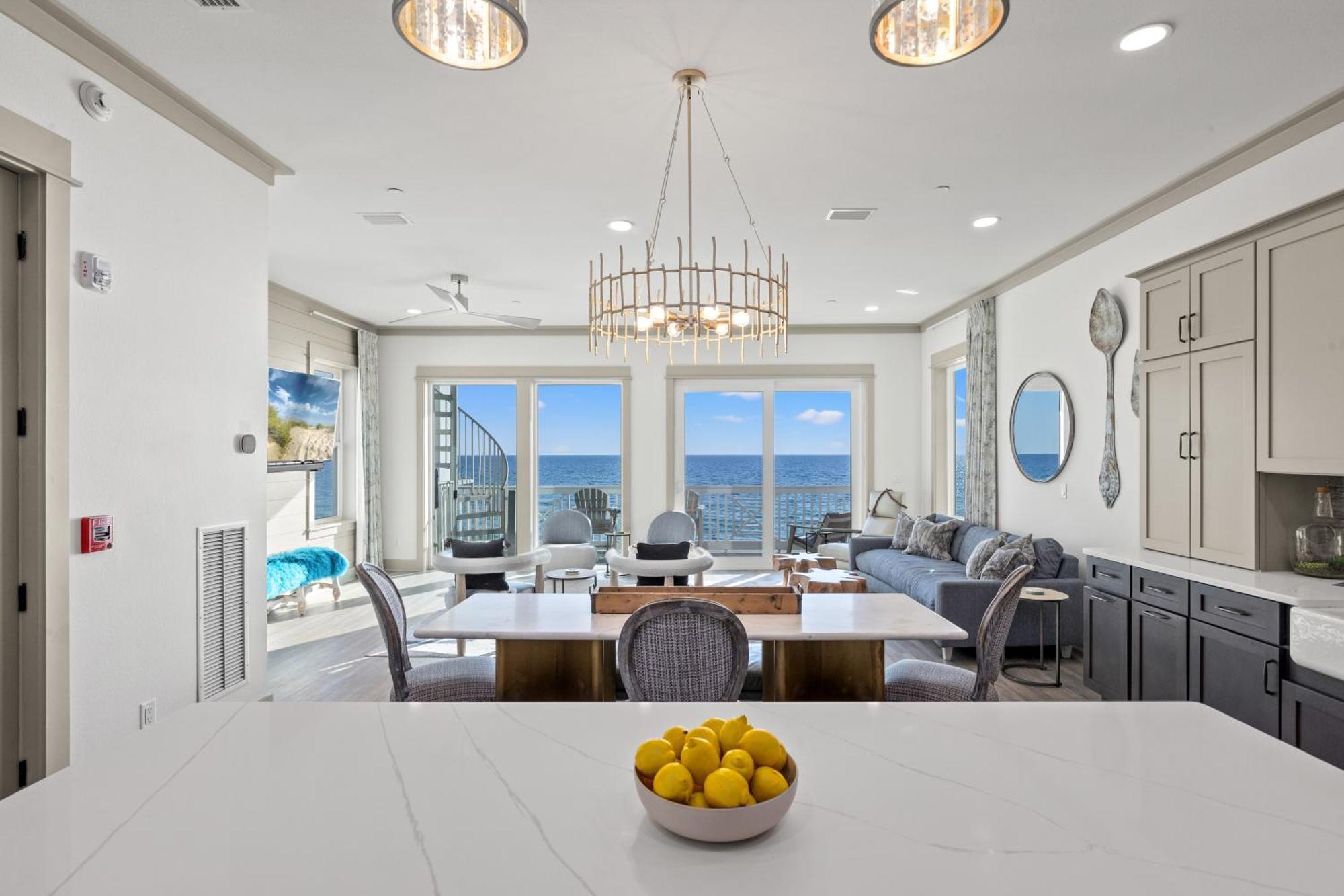 Pineapple Paradise! 6br 7ba Beachfront House! Private Pool! Grill! Sleeps 16! *